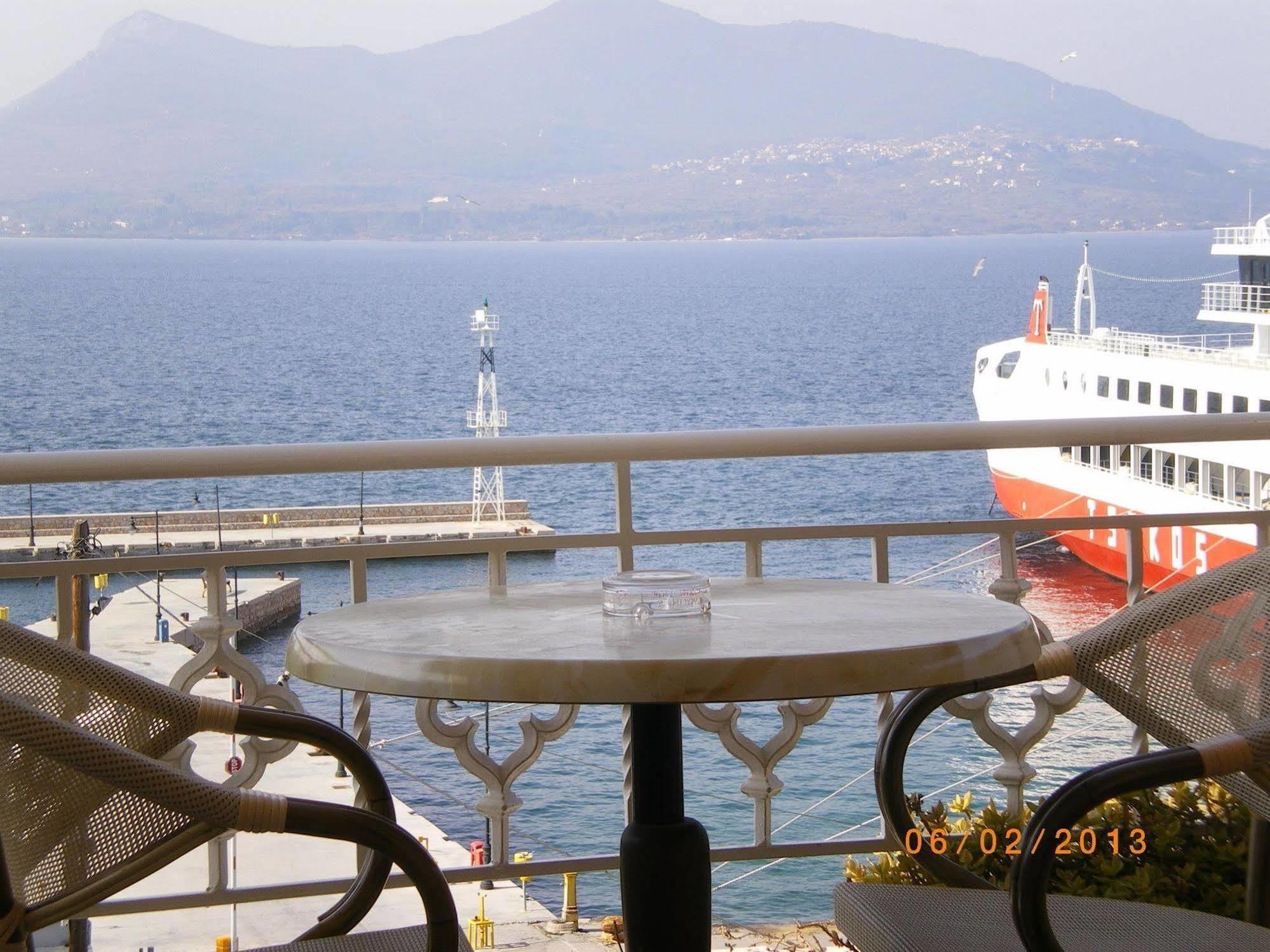 Palatino Hotel Loutra Edipsou  Eksteriør billede